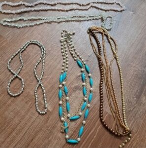 Necklace Lot Costume Jewelry